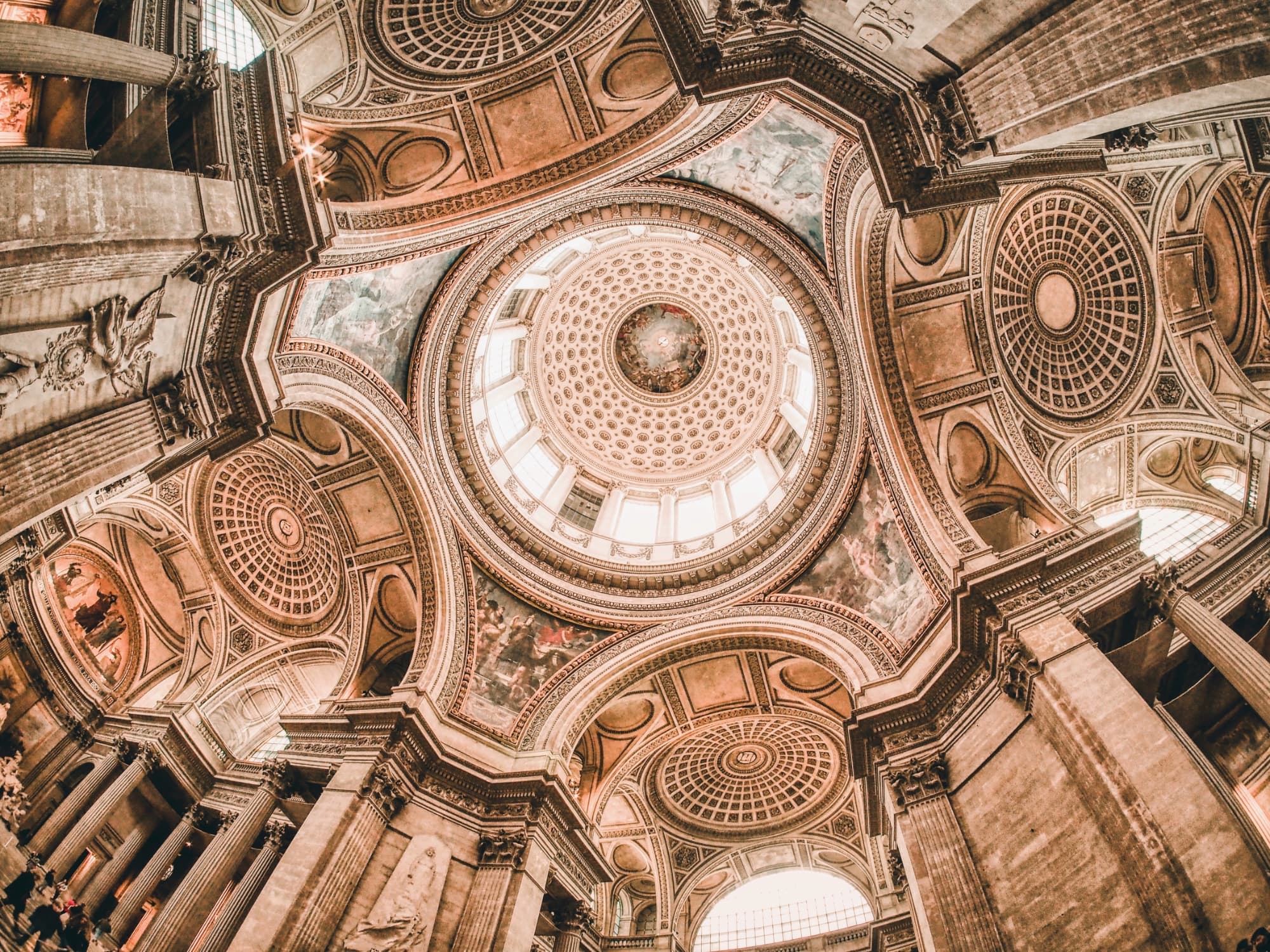 Les plafonds du Pantheon