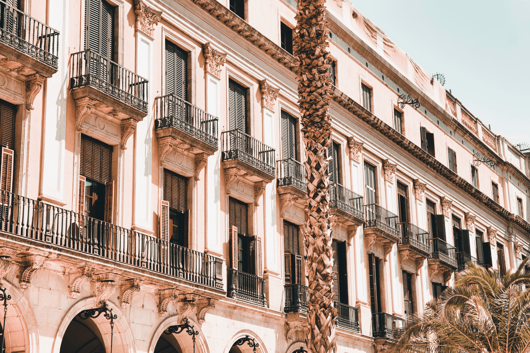 Plaza Real de Cataluña España