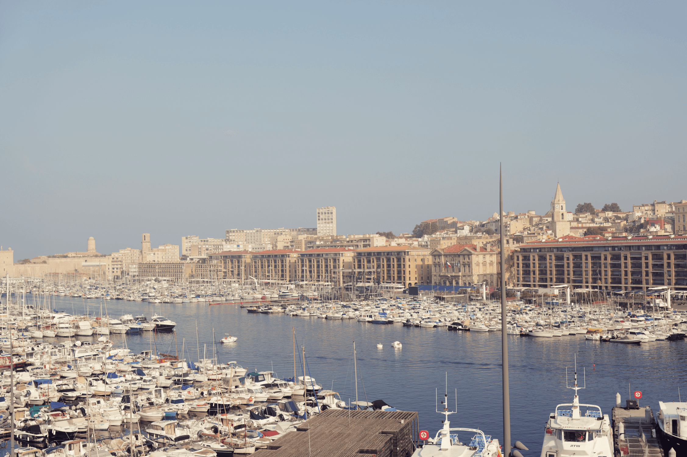 Le vieux port de marseille